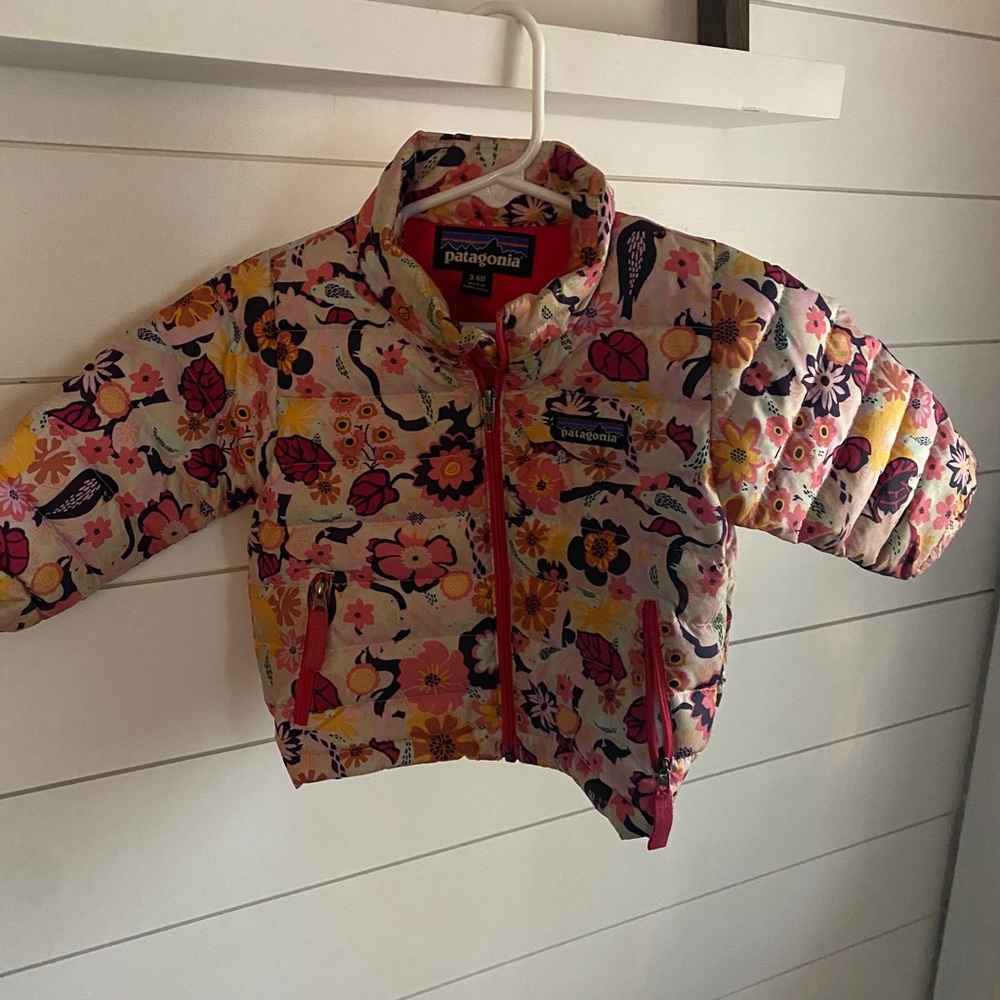 Baby Girl 3-6 month Patagonia jacket